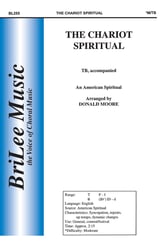 The Chariot Spiritual TB choral sheet music cover